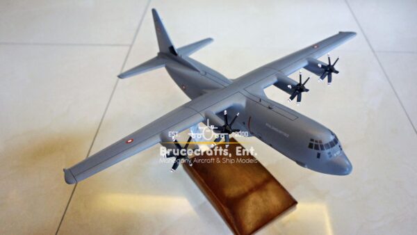 Lockheed C-130 Hercules (RDAF) with detailed craftsmanship.